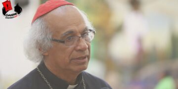 Cardenal Brenes internado en el Hospital Militar por Covid-19