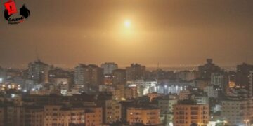 Israel ataca la Franja de Gaza por tercera noche consecutiva