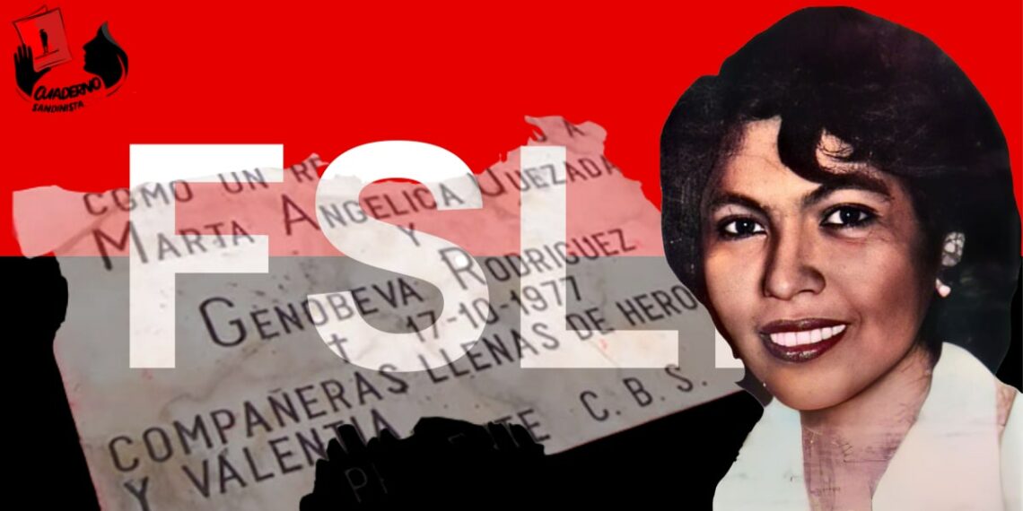 Martha Angélica Quezada y Genoveva Rodríguez Sandinistas para la Historia