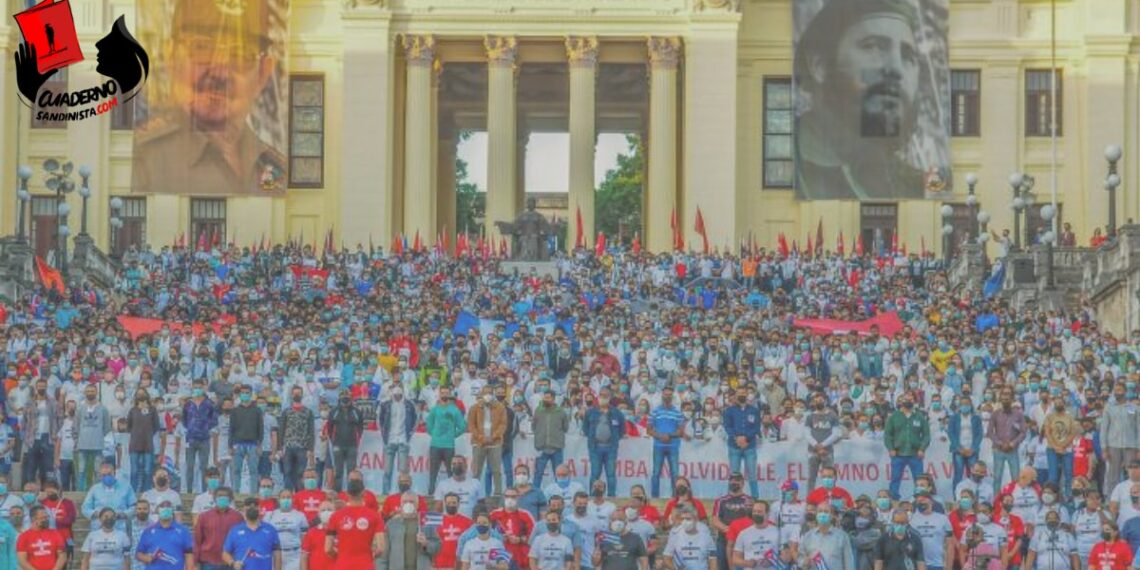 Aquí está su marcha, señores imperialistas