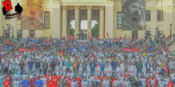 Aquí está su marcha, señores imperialistas