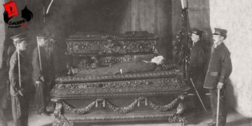 El ataúd de Rubén Darío y sus simbólicas águilas