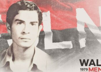 Walter Mendoza, dirigente y Militante Sandinista