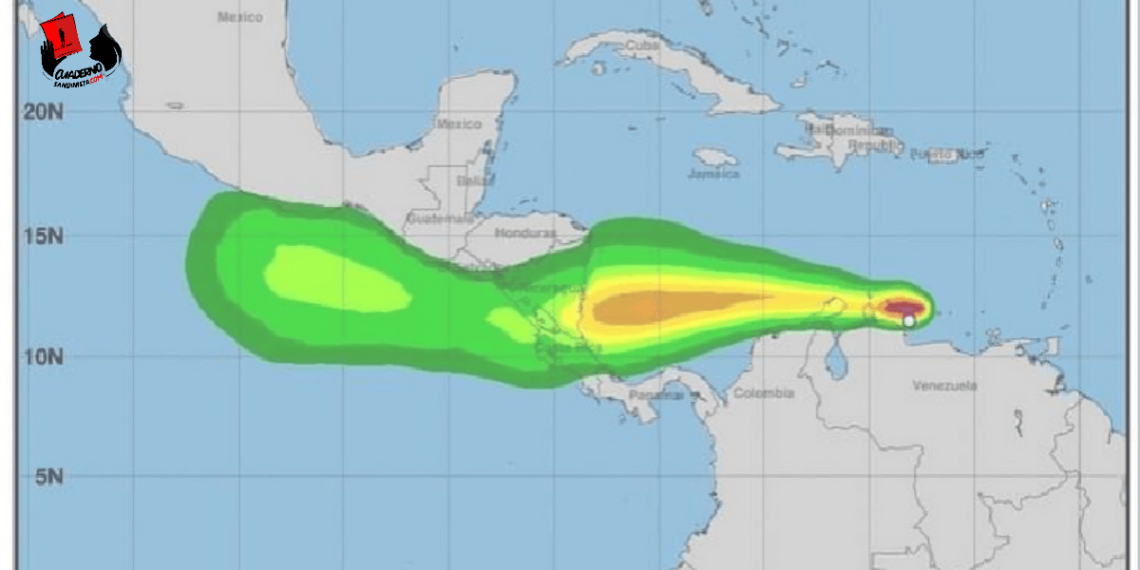 Gobierno de Nicaragua declara alerta verde y amarilla en todo el país