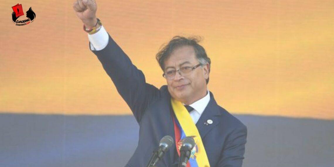 ¿Qué dijo Gustavo Petro en su primer discurso como Presidente de Colombia?