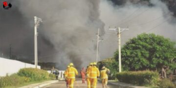 Cuba anunció que incendio en Matanzas está controlado