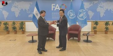 Canciller de Nicaragua sostiene encuentro con Director General de la FAO