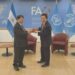 Canciller de Nicaragua sostiene encuentro con Director General de la FAO