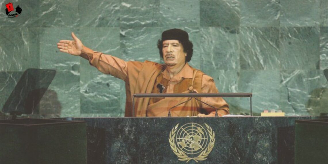Las frases de Gadafi en la ONU que catapultaron su asesinato