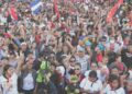 Con multitudinaria caminata, Nicaragua celebró la Victoria del Pueblo Alcalde