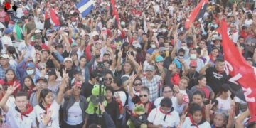 Con multitudinaria caminata, Nicaragua celebró la Victoria del Pueblo Alcalde