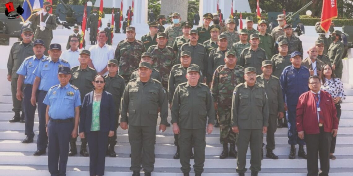 Ejército de Nicaragua conmemoró a sus hermanos de armas en el Día del Soldado de la Patria