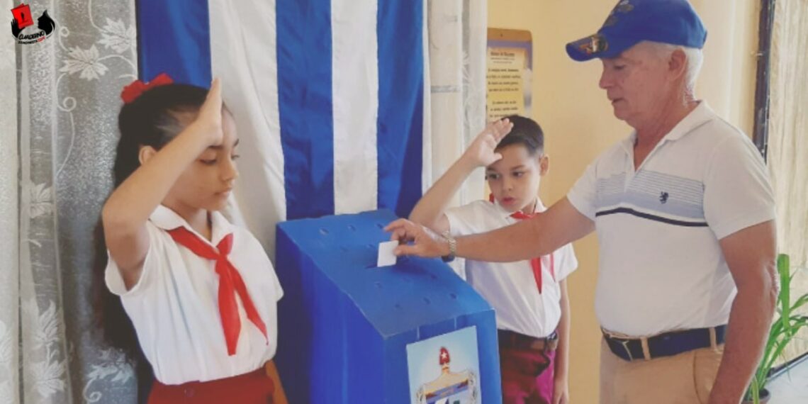 Más del 68% de electores cubanos ejercieron su derecho al voto