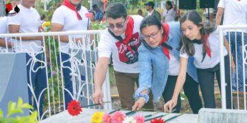Juventud de Nicaragua rindió homenaje al Comandante Camilo Ortega Saavedra