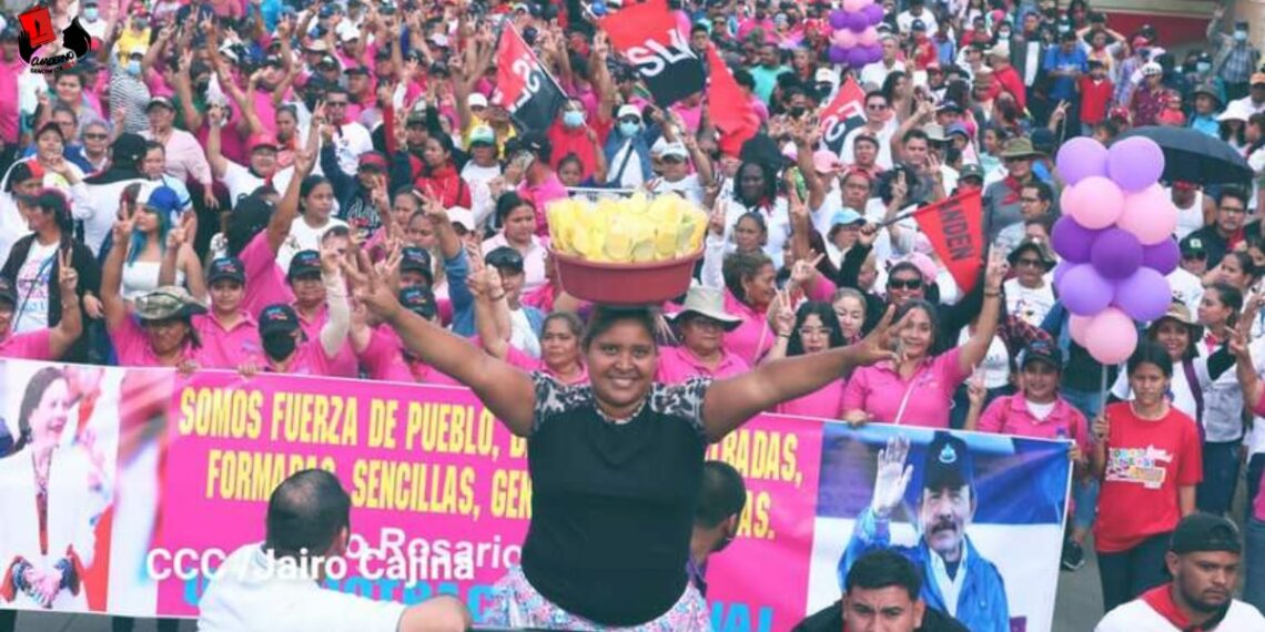 Realizan en Nicaragua caminata en conmemoración al día internacional de la mujer