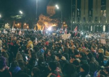 Rusia compara protestas de Georgia con Maidán ucraniano de 2014