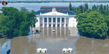 ¿Qué se sabe del desastre en la hidroeléctrica de Kajovka?