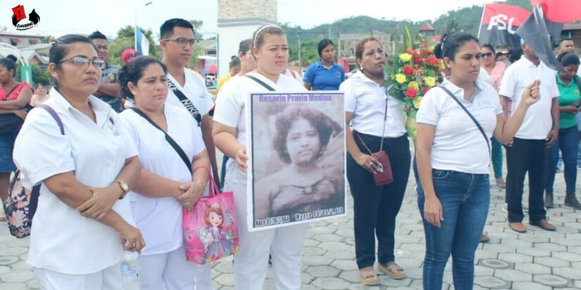 Conmemoran 44 aniversario de los héroes y mártires de La Rampla, Rosita, Nicaragua