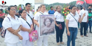 Conmemoran 44 aniversario de los héroes y mártires de La Rampla, Rosita, Nicaragua