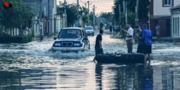 ¿Cuál es la situación actual tras el desastre en la presa de Kajovka?