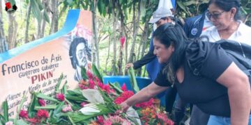 Militancia Sandinista conmemoró a «Pikin» Guerrero en La Concepción