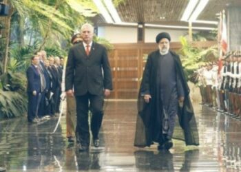 Recibe Díaz-Canel a presidente iraní, de visita oficial en Cuba