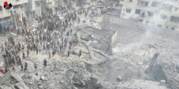 Más de 123.000 desplazados en Gaza por ataques israelíes