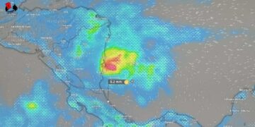 INETER informó sobre sistema de baja presión que ingresará a Nicaragua
