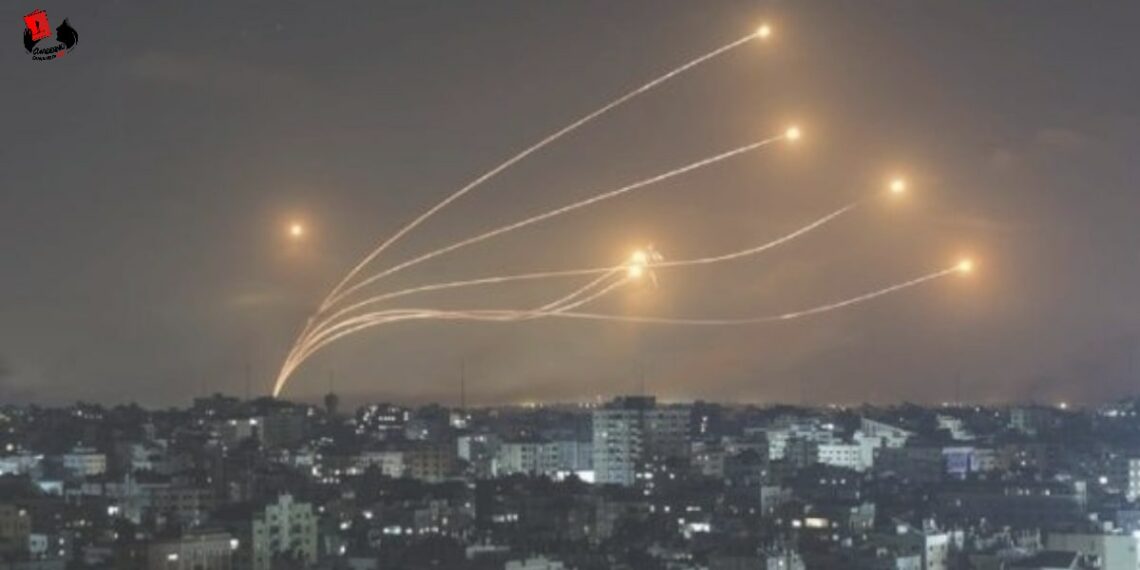 Resistencia palestina lanza misiles hacia Tel Aviv y otras zonas de Israel