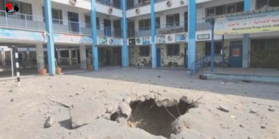 Al menos 50 muertos deja bombardeo israelí contra escuela en Gaza