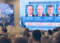 Vladimir Putin obtiene el 87,97% de los votos en elecciones presidenciales rusas