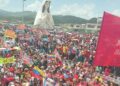 Chavistas salen a las calles en defensa de Revolución Bolivariana