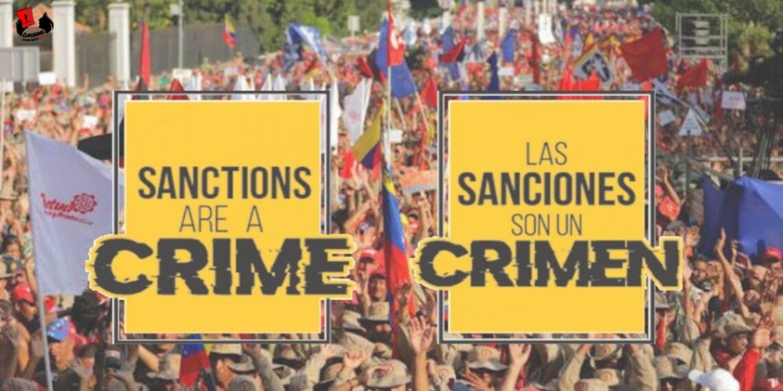 Las sanciones unilaterales de EE.UU. son un crimen de lesa humanidad