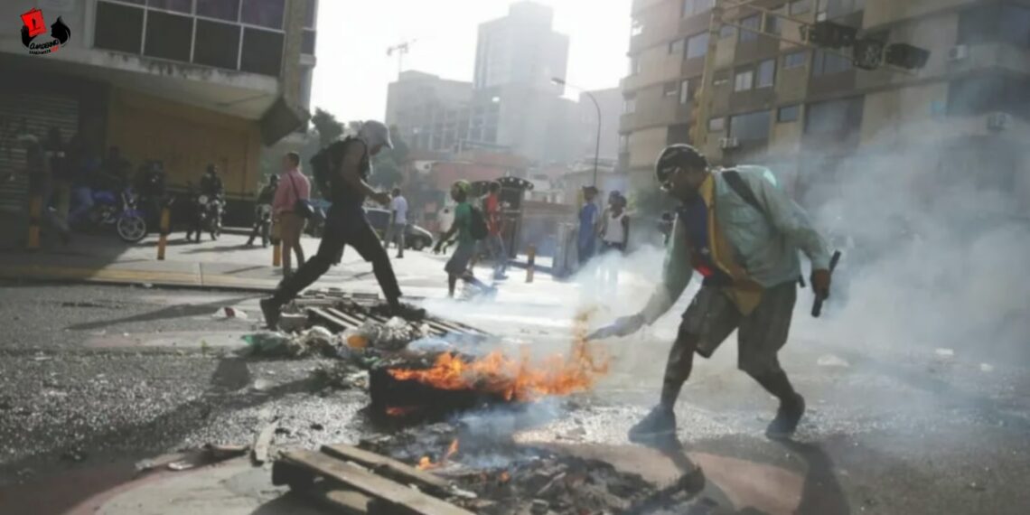 Terrorismo venezolano dejó serios daños después de elecciones presidenciales