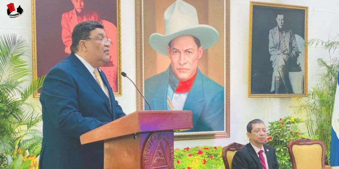 Mensaje del Canciller Valdrack Jaentschke ante Cuerpo Diplomático acreditado en el Nicaragua