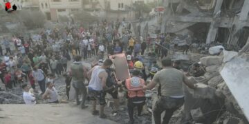 Sionismo israelí ataca escuela de Jabalia y causa otra masacre en Gaza