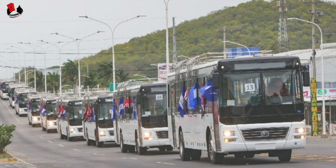 Nuevas unidades Yutong llegaron a la capital de Nicaragua para seguir mejorando el transporte