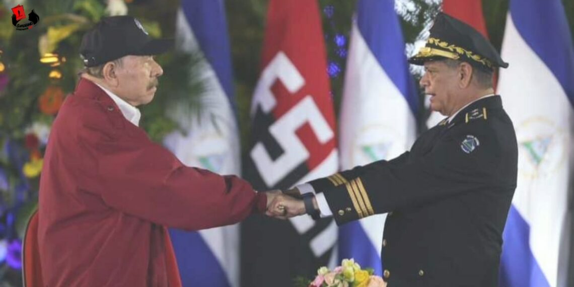 Discurso del Comandante Daniel Ortega en el Acto de Toma de Posesión del Jefe de las Fuerzas Policiales de Nicaragua y Juramentación de la Policía Voluntaria
