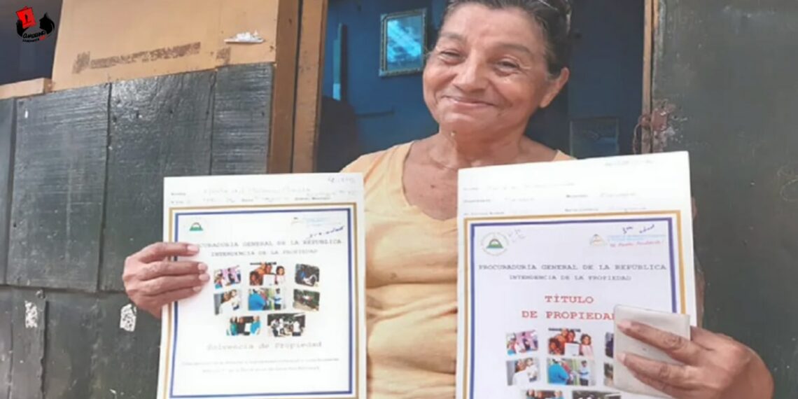 Nicaragua ha entregado más de 700 mil títulos de propiedad desde el 2007