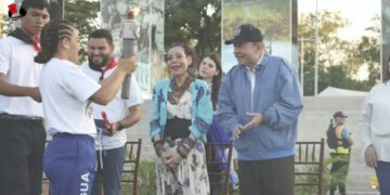 Nicaragua recibió la Antorcha Centroamericana: símbolo vivo de libertad, soberanía y unidad de los pueblos