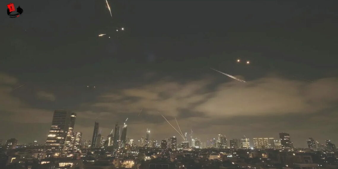 Irán lanza ataques masivos contra Israel y bases militares estadounidenses