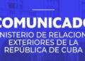 Enérgico rechazo del Gobierno de Cuba a nueva campaña calumniosa del Departamento de Estado de los EE.UU.