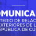 Enérgico rechazo del Gobierno de Cuba a nueva campaña calumniosa del Departamento de Estado de los EE.UU.