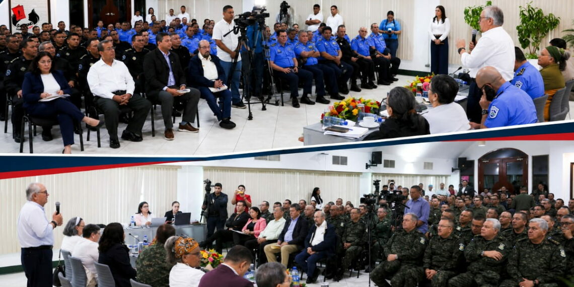 Ejército de Nicaragua y Policía Nacional respaldan consulta de la reforma parcial a la Constitución Nacional